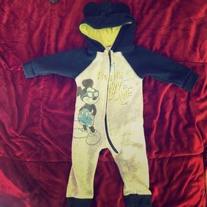Disney Baby One Piece. With Micky Mouse